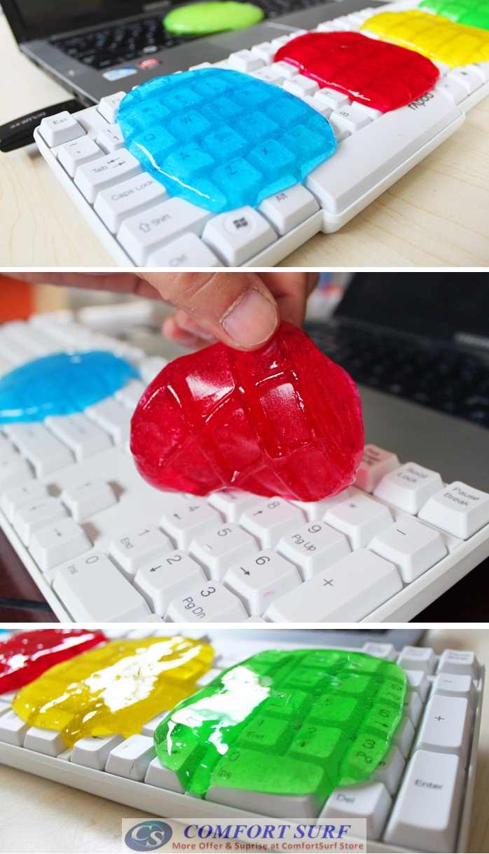 NEW 2nd Generation Magic Super Clean Gyu Slimy Gel (Transparent)